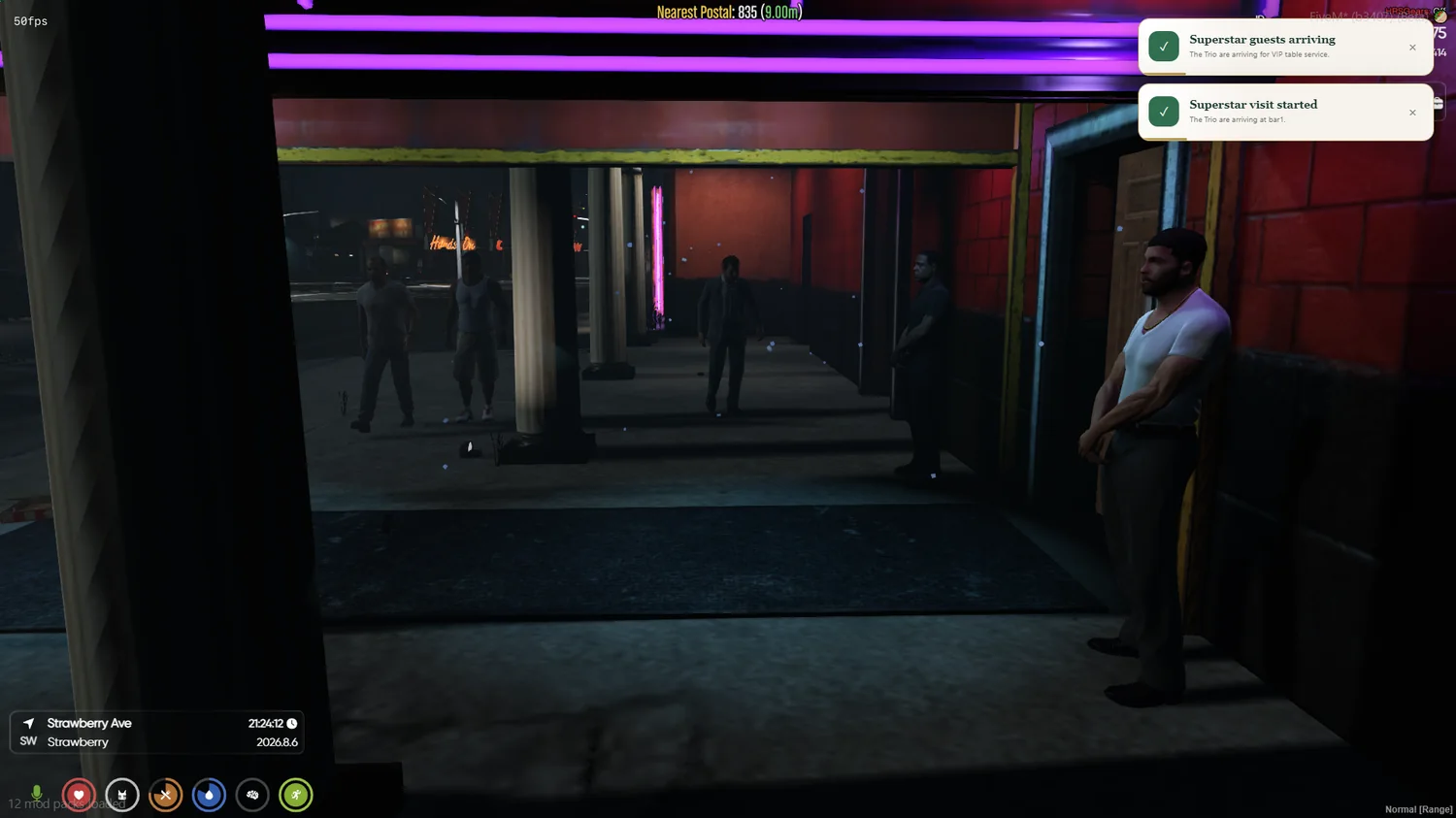 Superstar VIP visit